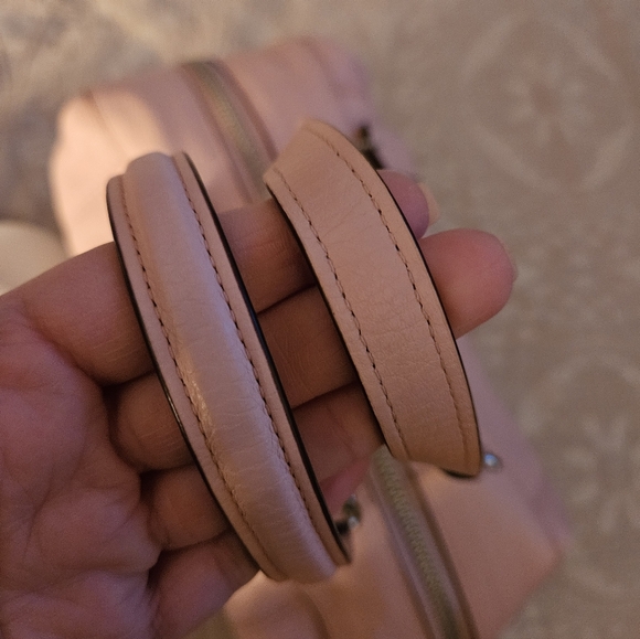 Coach Blush Pink Leather Satchel - Picture 6 of 14